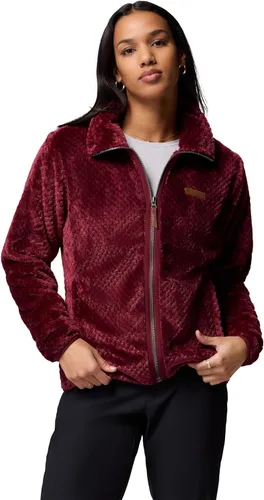 Vista 14 de Columbia - Chaqueta de sherpa Fire Side II con cremallera completa para mujer Alpenglow