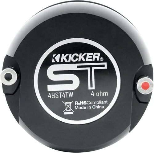 Vista 5 de KICKER (2) Tweeters de bala de montaje dual ST4TW de 1.5 pulgadas Pro Audio de 4 ohmios 49ST4TW