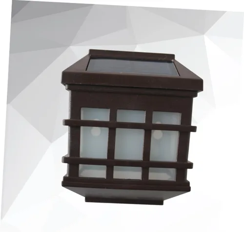 Vista 8 de Ipetboom Luces solares de pared estilo panel de ventana, sensor de luz de plástico ABS, iluminación de seguridad al aire libre para patio, camino