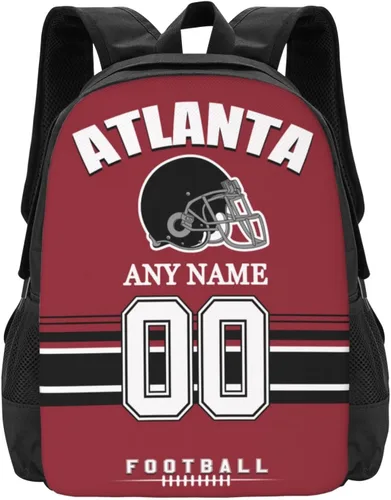 Vista 22 de Mochilas de encargo del deporte del fútbol, regalos personalizados modificados para requisitos particulares del bolso del viaje de la mochila