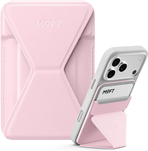 Vista 21 de MOFT Soporte magnético para cartera compatible con iPhone 17/16/15/14/13/12, ajuste de ángulo y soporte de teléfono compatible con MOVAS Magsafe
