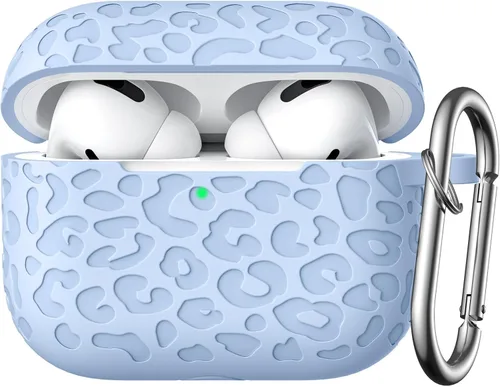 Vista 10 de Funda para Airpod Case y 2ª Generación con Diseño Leropard Grabado Compatible con Apple AirPods 2ª/1ª Generación de Carga, Bonita Protección