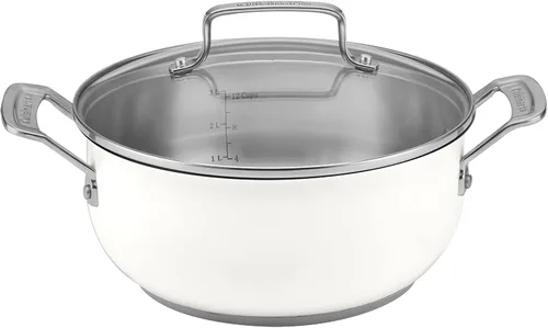 Vista 2 de Cuisinart MW893545-24 Horno holandés de 4.5 cuartos de galón con tapa