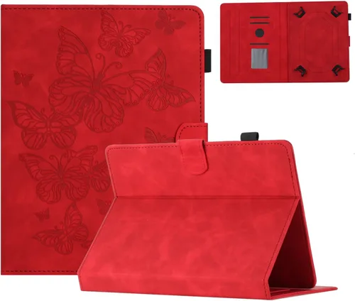 Vista 8 de Dteck Funda Universal (7.9" a 8.4") - Funda Protectora con Soporte Plegable para Apple iPad mini/Samsung Galaxy Tab 8.0 8.4 /Lenovo Tab 8" /onn.