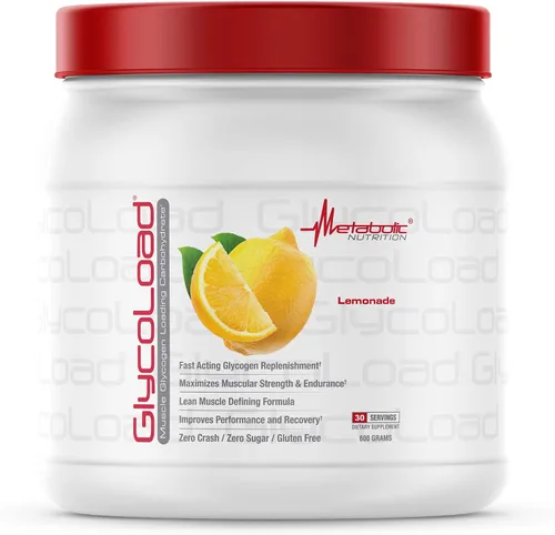 Vista 11 de Metabolic Nutrition, Glycoload, 100% micronizado cíclico racimo dextrina carbohidrato en polvo, glucógeno muscular carga de carbohidratos, Frambuesa