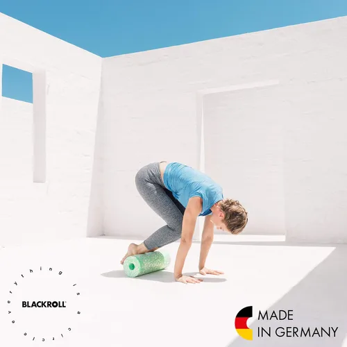 Vista 4 de BLACKROLL - Rodillo de espuma MED o MED 45, ideal para liberación de puntos de activación miofascial y masaje de espalda, para yoga, ejercicio