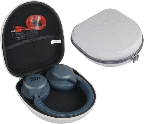 Vista 7 de Hermitshell Funda para audífonos inalámbricos JBL Tune 510BT / JBL Tune 720BT / JBL Tune 520BT (Negro)