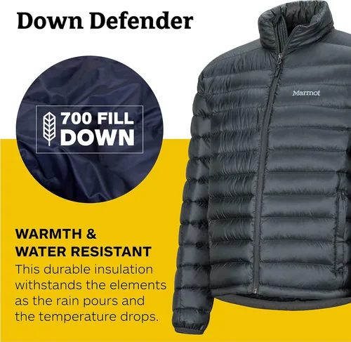 Vista 3 de Marmot Zeus - Chaqueta ligera y resistente al agua, para hombre, 700 relleno de plumón