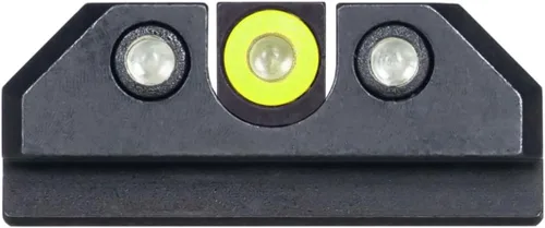 Vista 9 de Night Fision Tritium Night Sight Set for CZ USA P-10 C/F - Perfect Dot Front Sight with Added Daytime Ring - Front Ring Color Options - Various