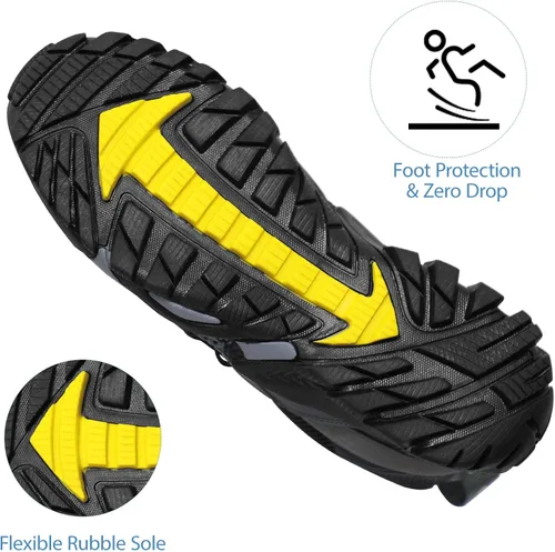 Vista 4 de Zapatos de senderismo acuático para hombre y mujer, zapatos para correr, natación, piscina, acuática, descalzo, playa, deportes, antideslizantes