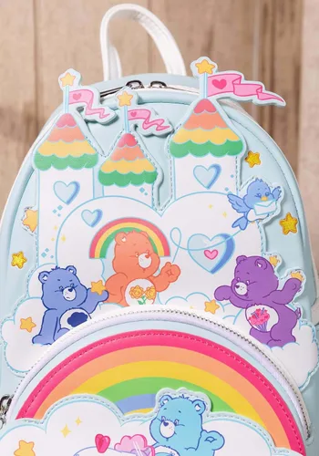 Vista 9 de Loungefly Care Bears Care-A-Lot Castle - Mini mochila, Multi, Care Bears Care-a-lot Castle Mini mochila