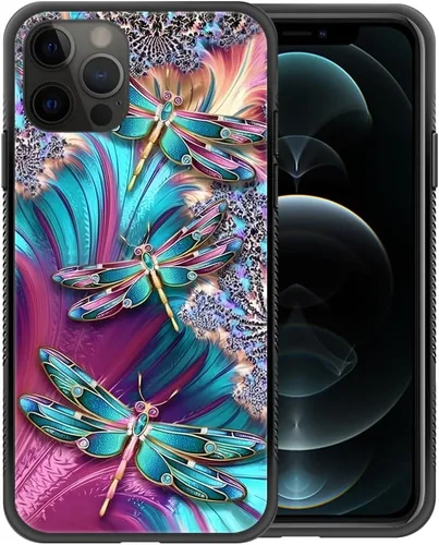 Vista 10 de ZHEGAILIAN Funda compatible con iPhone 11 Pro Max, diseño de patrón de policarbonato duro, funda protectora de TPU suave antideslizante para iPhone