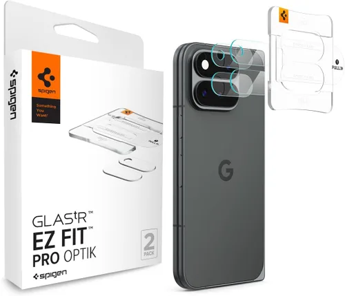 Vista 12 de Spigen Glas.tR EZ FIT Optik - Protector de lente de cámara para Pixel 10