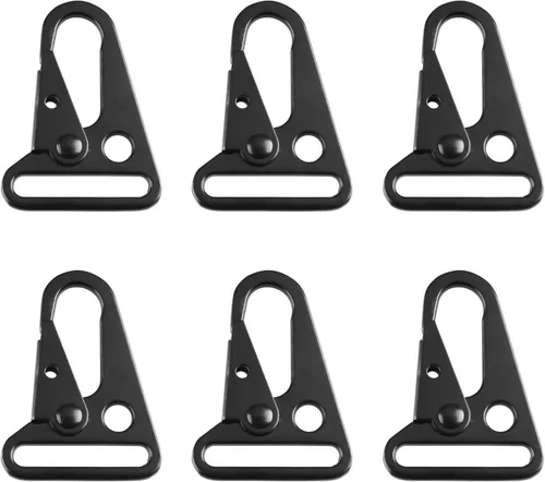 Vista 12 de TRIWONDER Clips de boca ampliados HK Gancho de alta resistencia Ganchos a presión Clips de honda para Paracord al aire libre bolsa mochila