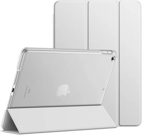 Vista 9 de JETech - Funda para iPad (9.7 pulgadas/24.64 cm, modelo 2018/2017, 6ª/5ª generación), funda inteligente con activación/suspención automática (Beige)
