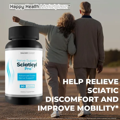 Vista 5 de Nerve Support Sciaticyl Pro - Fórmula mejorada - Nuestro mejor suplemento para el nervio ciático Soporte para la hinchazón - Flujo nervioso