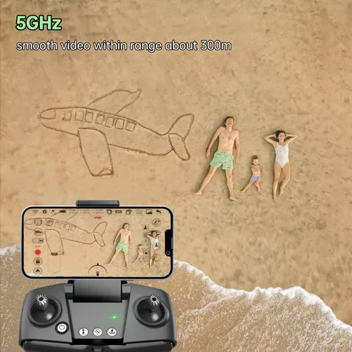 Vista 7 de Loolinn Drone GPS con cámara 4K para principiantes como regalo, menos de 8.82 oz, 50 minutos de tiempo de vuelo, dos baterías, foto 4K, video 2K