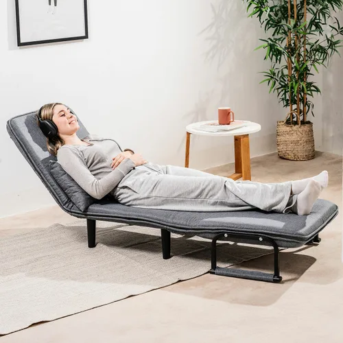 Vista 5 de Sofá Cama Convertible Individual 4 en 1 Softfa InnovaGoods