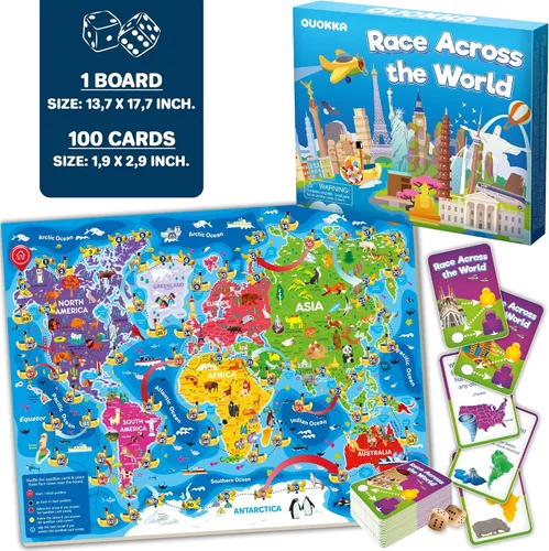 Vista 4 de 3 juegos de mesa de aprendizaje para niños de 8 a 12 años - Tarjetas
