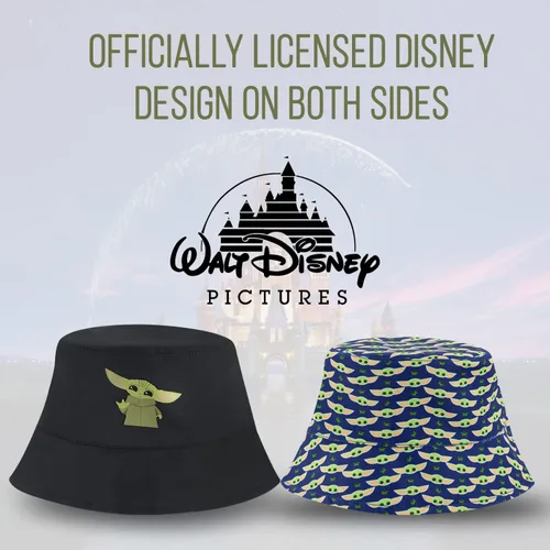 Vista 3 de Mickey Mouse - Sombrero de pescador para niños, sombrero de pescador para el verano, sombrero de playa para bebé, sombrero de sol para niños pequeños
