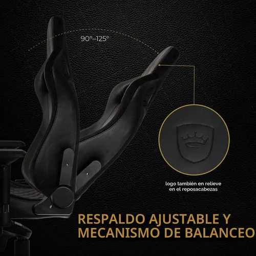 Vista 5 de Noblechairs - Sillas de oficina, sillas de gamers, Negro / Verde