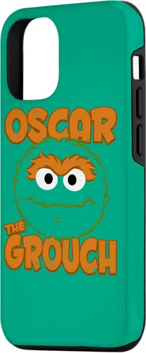 Vista 2 de Funda sándwich para iPhone 14 Sesame Street Oscar the Grouch