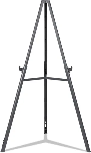 Vista 6 de MasterVision FLX11404 Quantum - Caballete de exhibición resistente, 35.62 pulgadas - 61.22 pulgadas de alto, plástico, negro