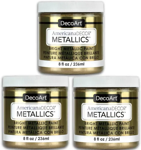 Vista 6 de Decoart DECADMTL-36.16 Americana DecoMetálico 8oz Baya