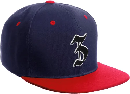 Vista 347 de Daxton Gorra clásica con visera de billete plano con letras del alfabeto inglés antiguo de la A a la Z