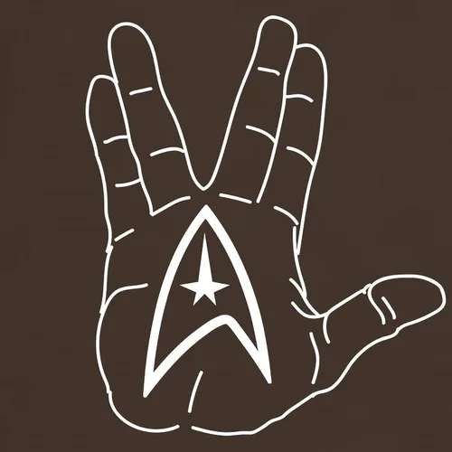 Vista 3 de CafePress Live Long and Prosper Dark T Shirt Men's 100% Cotton, Classic Graphic Dark T-Shirt