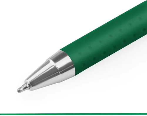 Vista 3 de Zebra Classic Z-Grip Flight - Bolígrafos de 0.047 in, color verde, paquete de 3