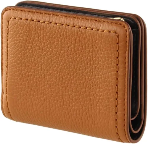 Vista 5 de Marc Jacobs S101L01SP21 almendra ahumadaoro Hardware cartera compacta para mujer