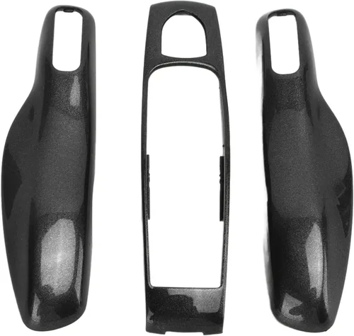 Vista 5 de Fydun Coche Key Fob Cover Shell Protector Key Fob Cover Assembly 3 Piezas para Panamera Cayman 911 718()