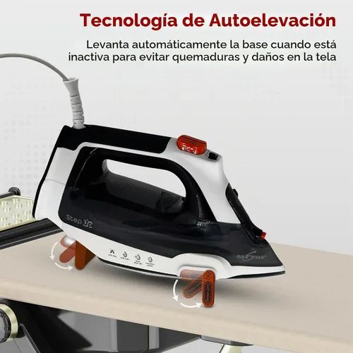 Vista 4 de Plancha de vapor autoelevable Eurosteam
