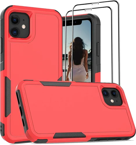 Vista 151 de Jeylly Funda para iPhone SE/Funda para iPhone 5S, Exterior de Plástico Duro que Absorbe Golpes + Interior de Silicona de Goma Defensor contra