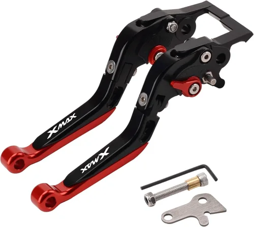 Vista 20 de Palanca de freno de embrague plegable ajustable para Xmax 125 250 300 400 XMAX250 XMAX300 2018 2023 (color : 7)