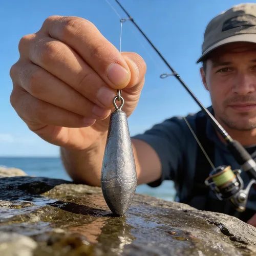 Vista 8 de Pesas de pesca Drop Shot Sinkers para pesca de agua dulce en agua salada