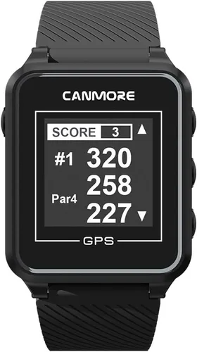 Vista 6 de CANMORE TW353 Reloj GPS de golf para hombres y mujeres, pantalla LCD de alto contraste, actualización gratuita de más de 41,000 campos precargados