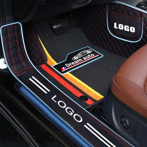 Vista 4 de alfombras de piso para autos de doble capa personalizadas para el 95 % de los estilos, protección para todo tipo de clima, alfombras para todo