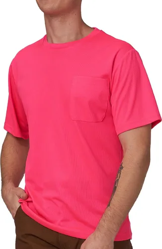 Vista 20 de A-SAFETY Playera de manga larga de seguridad de alta visibilidad, personalizable con logotipo (XS-6XL)