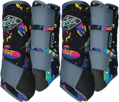 Vista 26 de Professional's Choice 2XCOOL - Botas deportivas para caballos medicinales, diseño protector y transpirable para máxima comodidad y durabilidad