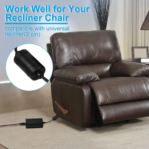 Vista 7 de Fuente de alimentación reclinable, transformador universal de conmutación de anillo magnético CA/CC, compatible con reclinadores adaptador de 29 V 2