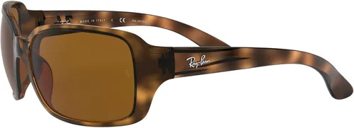 Vista 3 de Ray-Ban Gafas de sol cuadradas RB4068, Habana claro, 60 mm