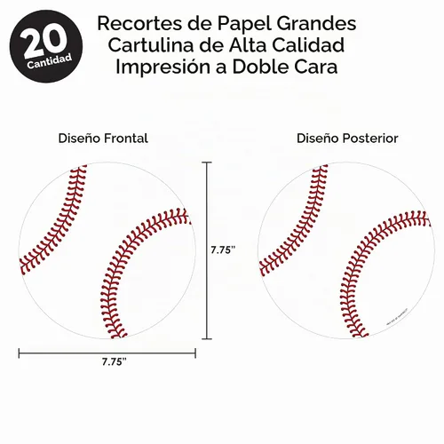 Vista 6 de Batter Up - Béisbol - Artículos esenciales para fiestas de cumpleaños