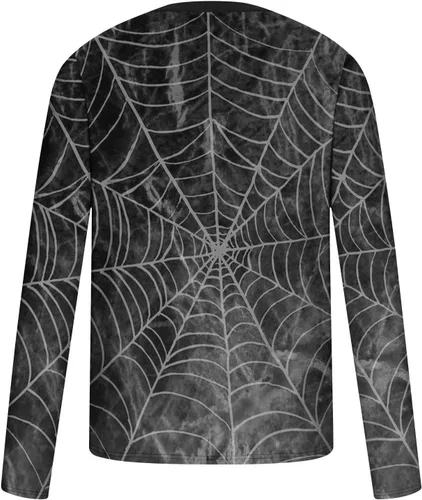 Vista 4 de Sudaderas de manga larga para hombres Impresión gráfica 3D Jersey Ropa Cuello redondo Camisetas básicas Túnica Tops