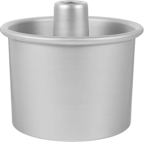 Vista 10 de Kichvoe Molde redondo para pasteles de aleación de aluminio, con parte inferior extraíble, molde para hornear profundo para distribución uniforme