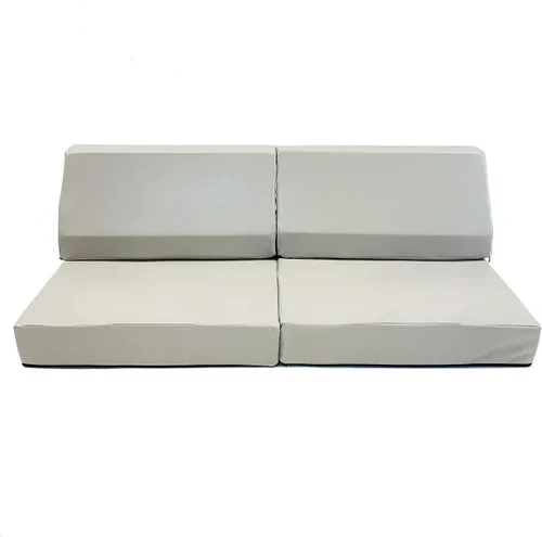 Vista 9 de foamnasium Blocksy Mini - Juego de espuma para interiores, 3 piezas, suave sofá de juego activo para niños y niños para gatear, escalar, construir