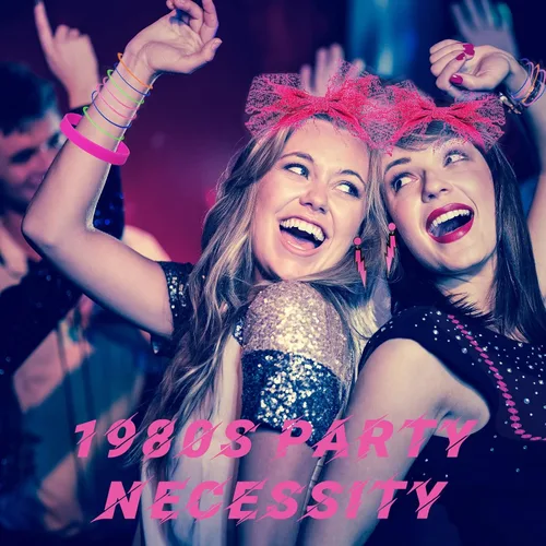 Vista 6 de Accesorios de disfraces de los años 80, vestidos de neón de estilo elegante de los años 80, conjuntos de fiesta y kits para mujeres y niños
