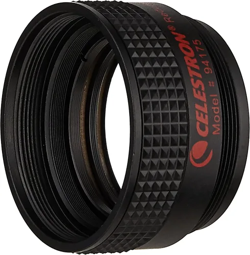 Vista 2 de Celestron Corrector reductor f/6.3 para telescopios de la serie C y divisor de puerto auxiliar Celestron (93919)
