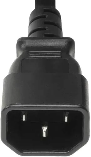 Vista 3 de SF Cable Cable adaptador de corriente para monitor NEMA 5-15R a IEC320 C14, 3 pies - 14 AWG